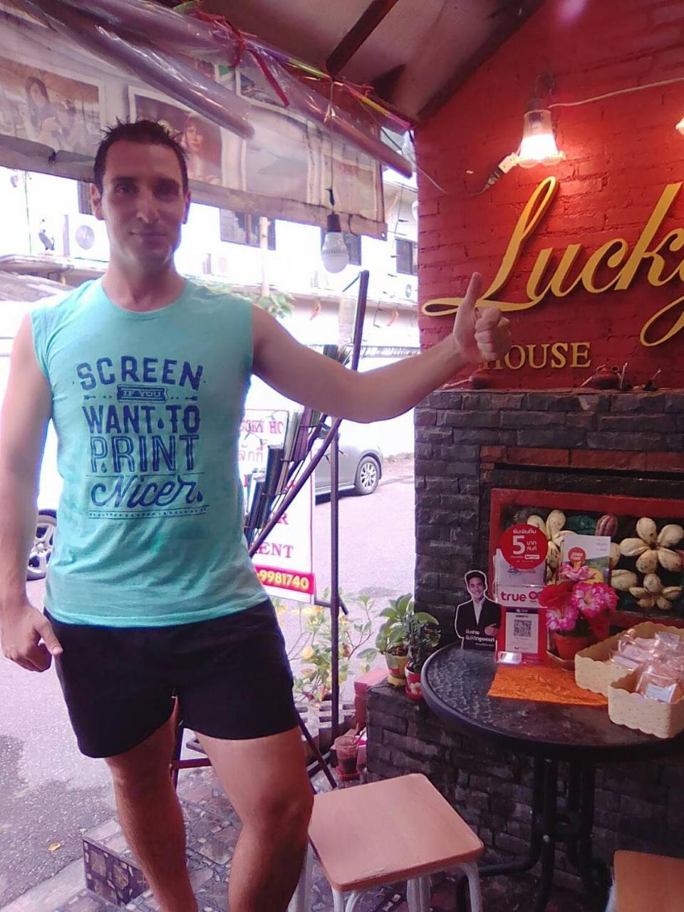 Lucky House Hostel Csiangmaj Kültér fotó